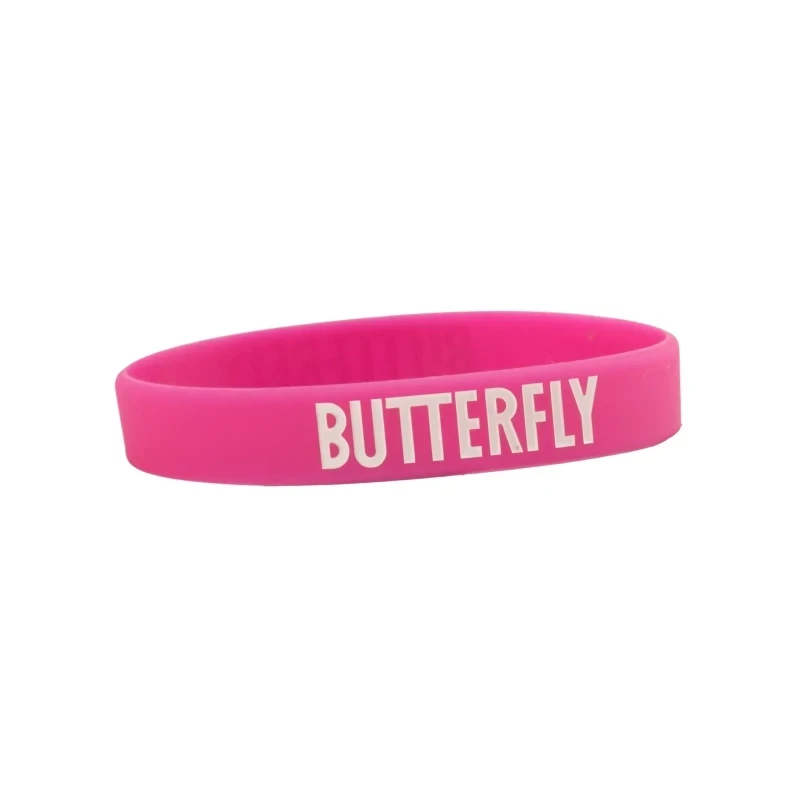 BUTTERFLY Wristband SILICONE magenta