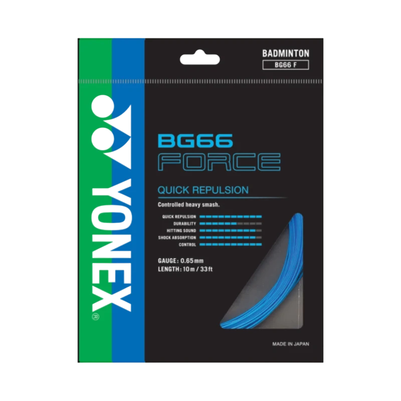 YONEX BG66 FORCE CYAN