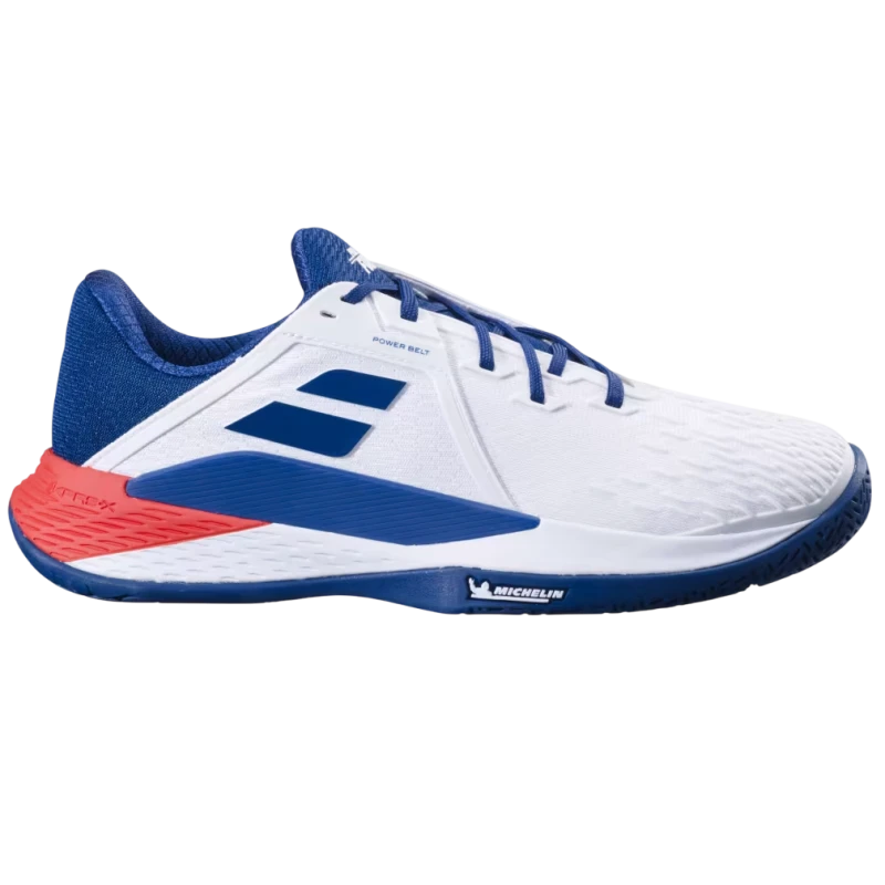 BABOLAT PROPULSE FURY 3 ALL COURT MEN WHITE/ESTATE BLUE