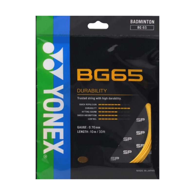 YONEX STRING BG65 ORANGE