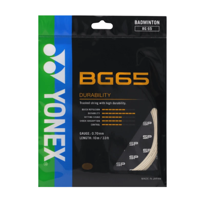 YONEX STRING BG65 AMBER