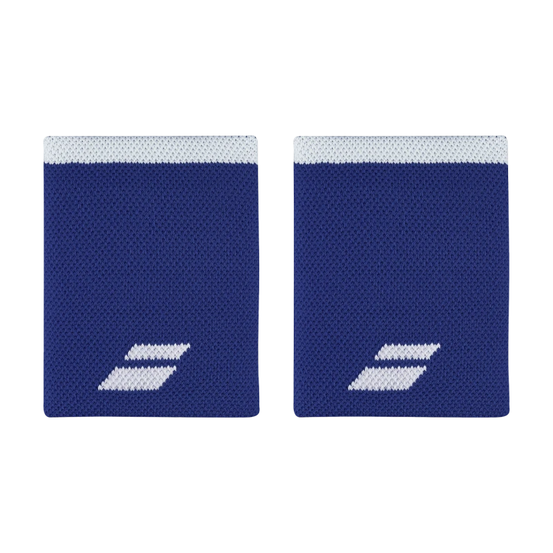 BABOLAT LOGO JUMBO WRISTBAND _ Sodalite Blue