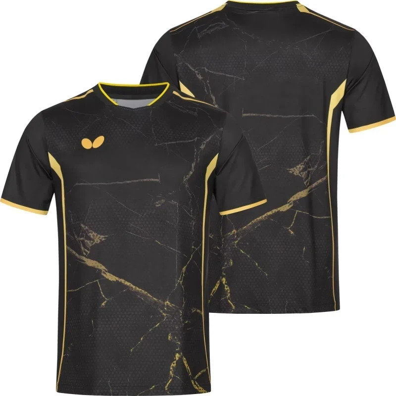 BUTTERFLY Shirt SUTAIRU black-Gold