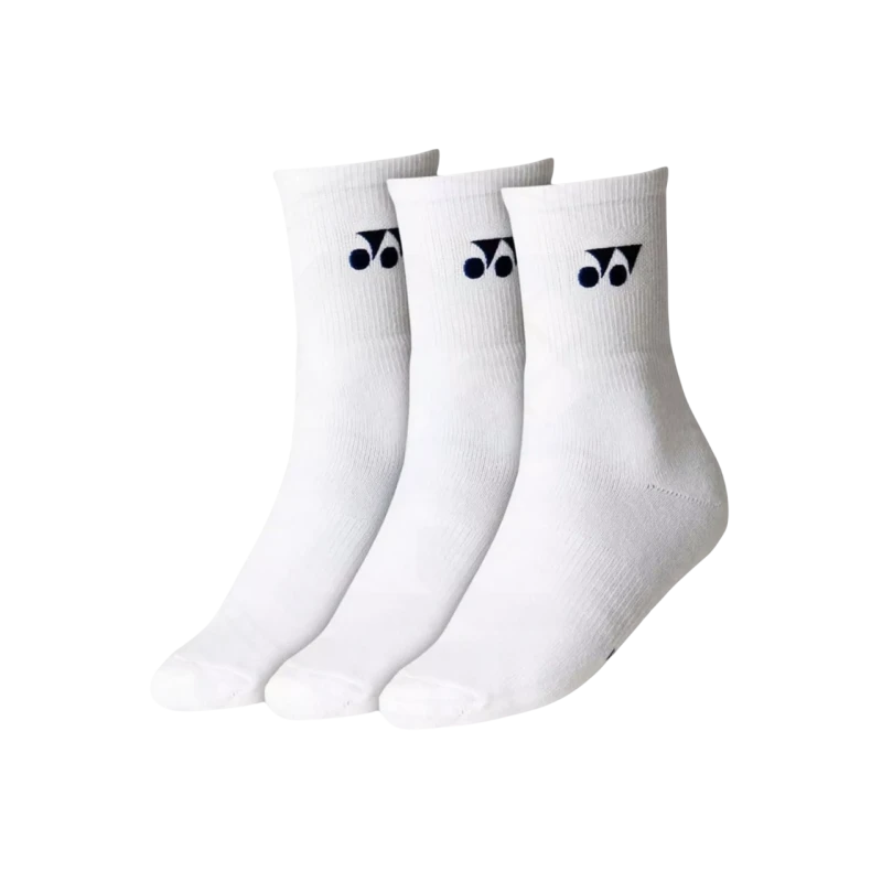 YONEX 3PCS SOCKS SET WHITE