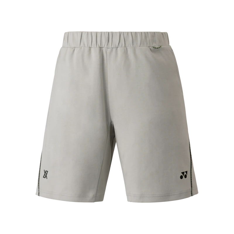 YONEX UNISEX SWEAT SHORTS Grayish Beige