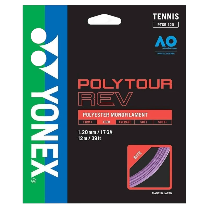 YONEX STRING POLYTOUR REV 12M PURPLE