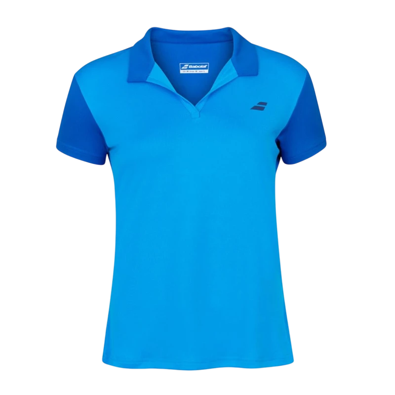 BABOLAT PLAY POLO WOMEN BLUE ASTER