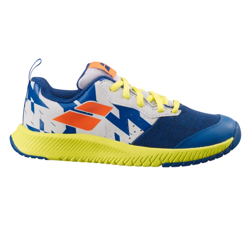 BABOLAT PULSION ALL COURT JUNIOR Dark Blue/Sulphur Spring